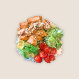 SALMON MISO POKE BOWL (MONTHLY SPECIAL)